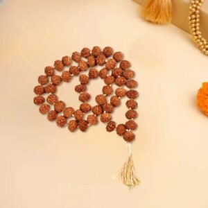 7 Mukhi Rudraksha Mala in Thread